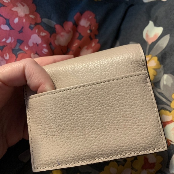 Light pink/nude Kate spade card holder wallet - Picture 3 of 5